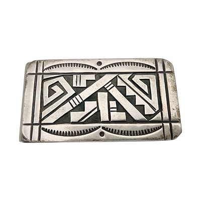 Peter Nelson Navajo Sterling Overlay Money Clip | 25.3g