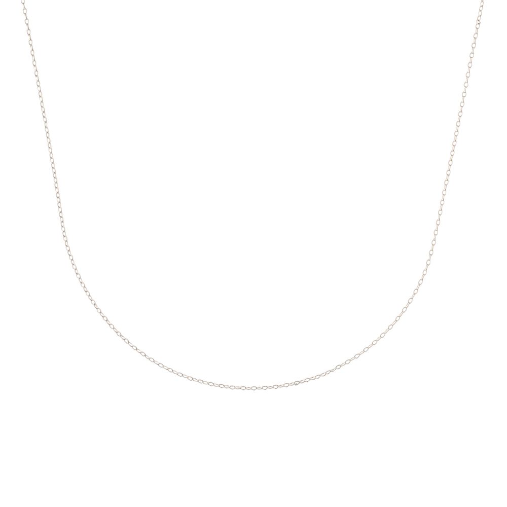 Lot 428: 14K Gold 17 Inch Dainty Chain