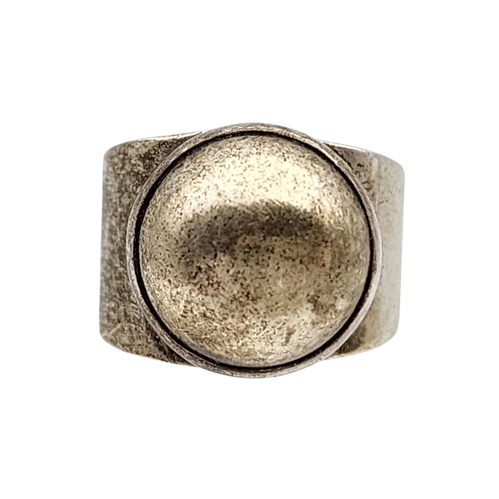 Lot 499: CII Mexico Sterling Ring Sz 7.5