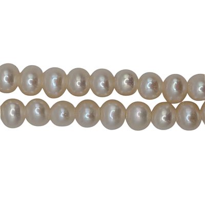 Sterling Silver 6mm Pearl Strand Necklace. Sterling Silver, 6mm Pearl Strand Necklace. 14-16in 