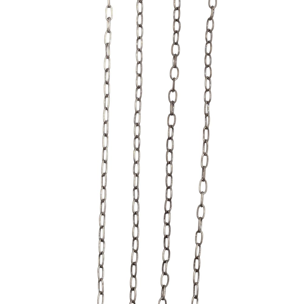 Lot 380: Sterling Silver Cable Chain Necklace