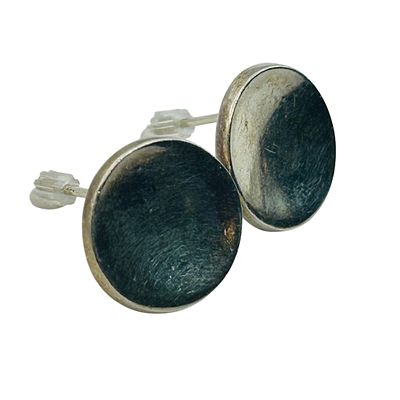 Taxco Sterling Round Stud Earrings. Taxco Sterling round stud earrings. 6.50g