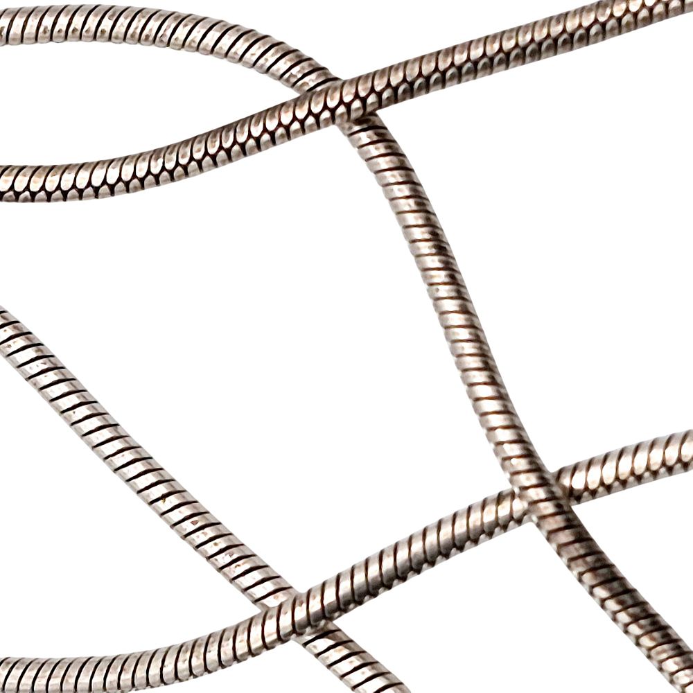 Lot 353: Italy Sterling Snake Chain Necklace