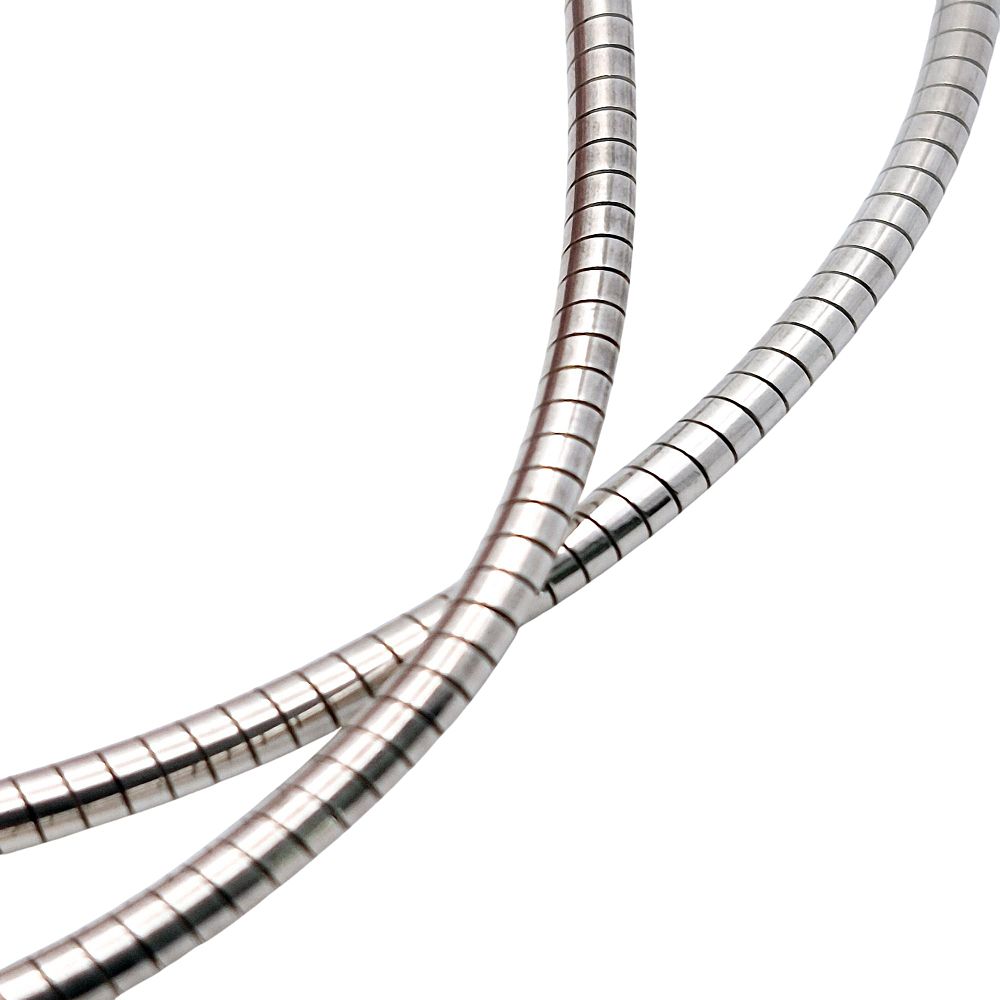 Lot 382: Sterling Omega Chain Necklace