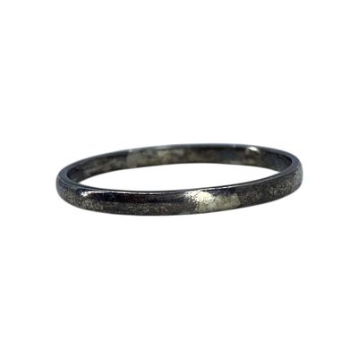 Sterling Simple Band Sz 11.75 2g Engraved 925