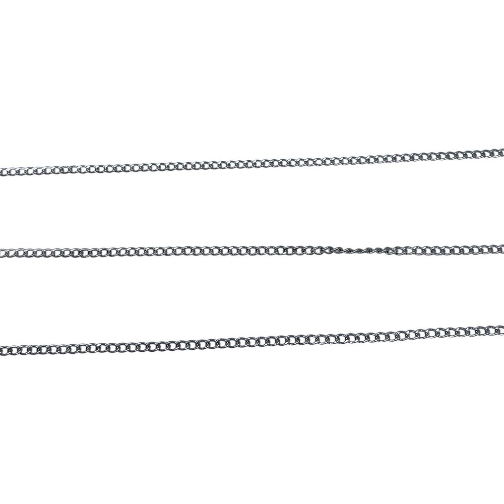 Lot 151: Sterling Curb Chain 18in 2g