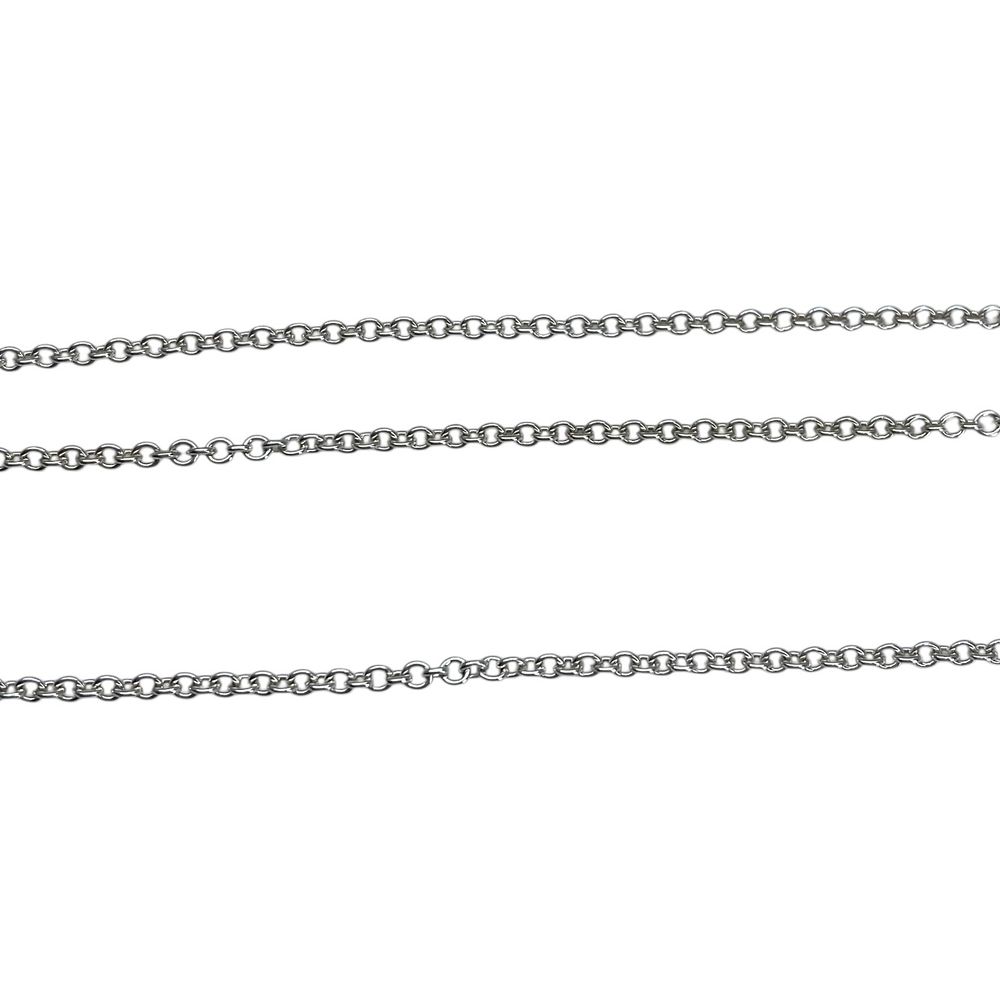Lot 171: Signed Sterling Cable Chain 16in 3g