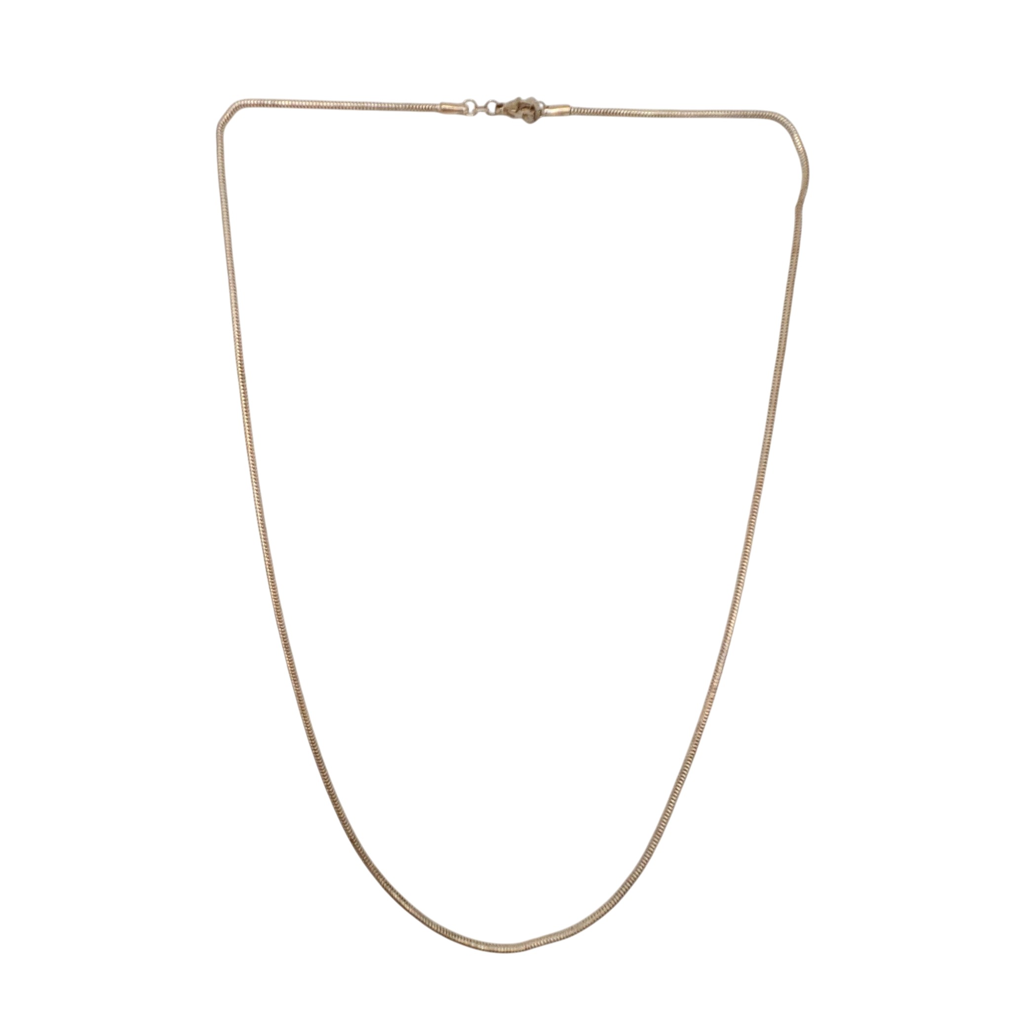 Sterling Silver Snake Chain Necklace