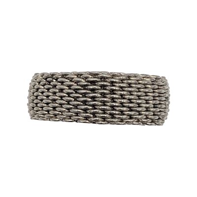 Sterling Silver Chain Link Ring Size 9. Sterling Silver Chain Link Ring. Size 9. Signed 925. 19.4g