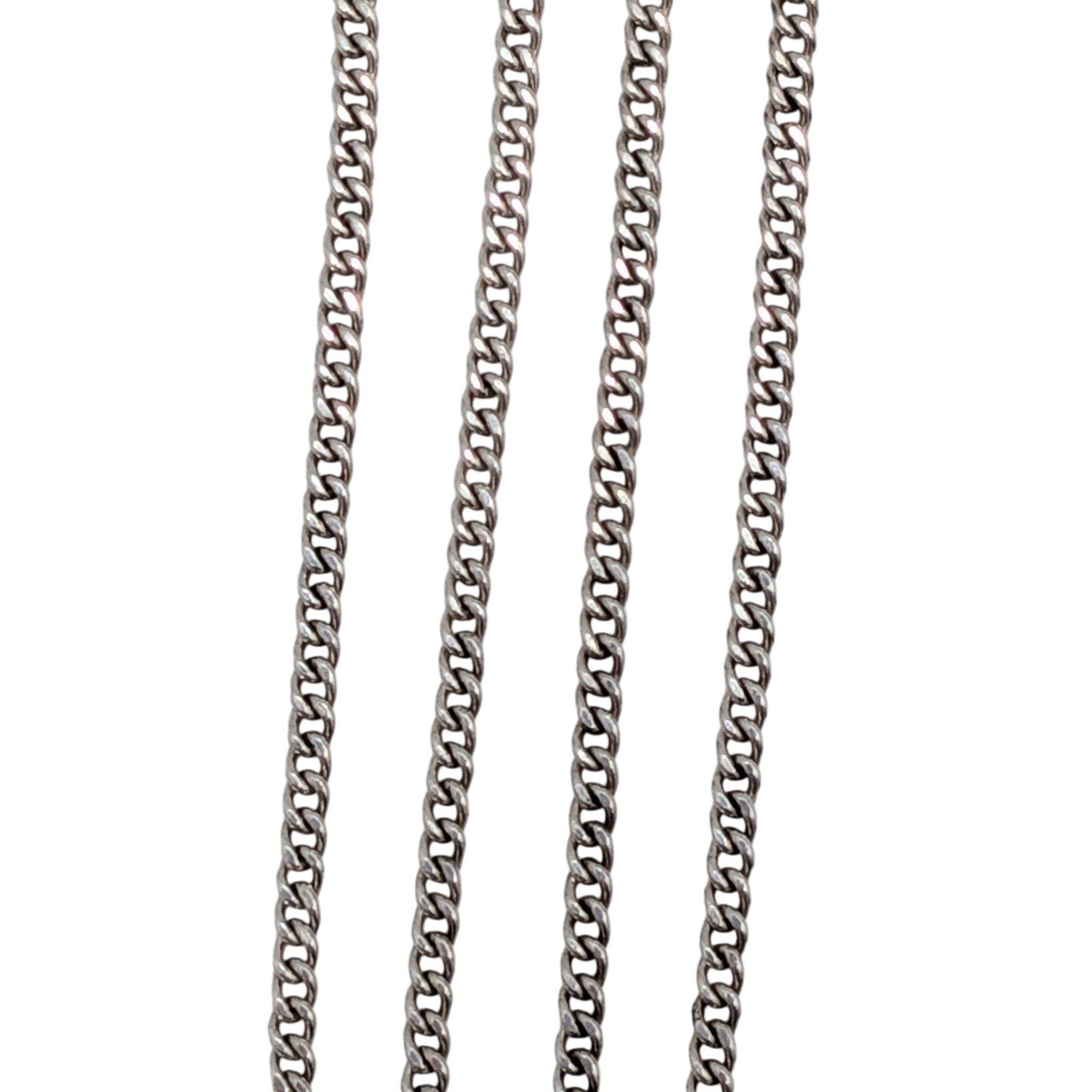 Sterling Silver Curb Chain Necklace