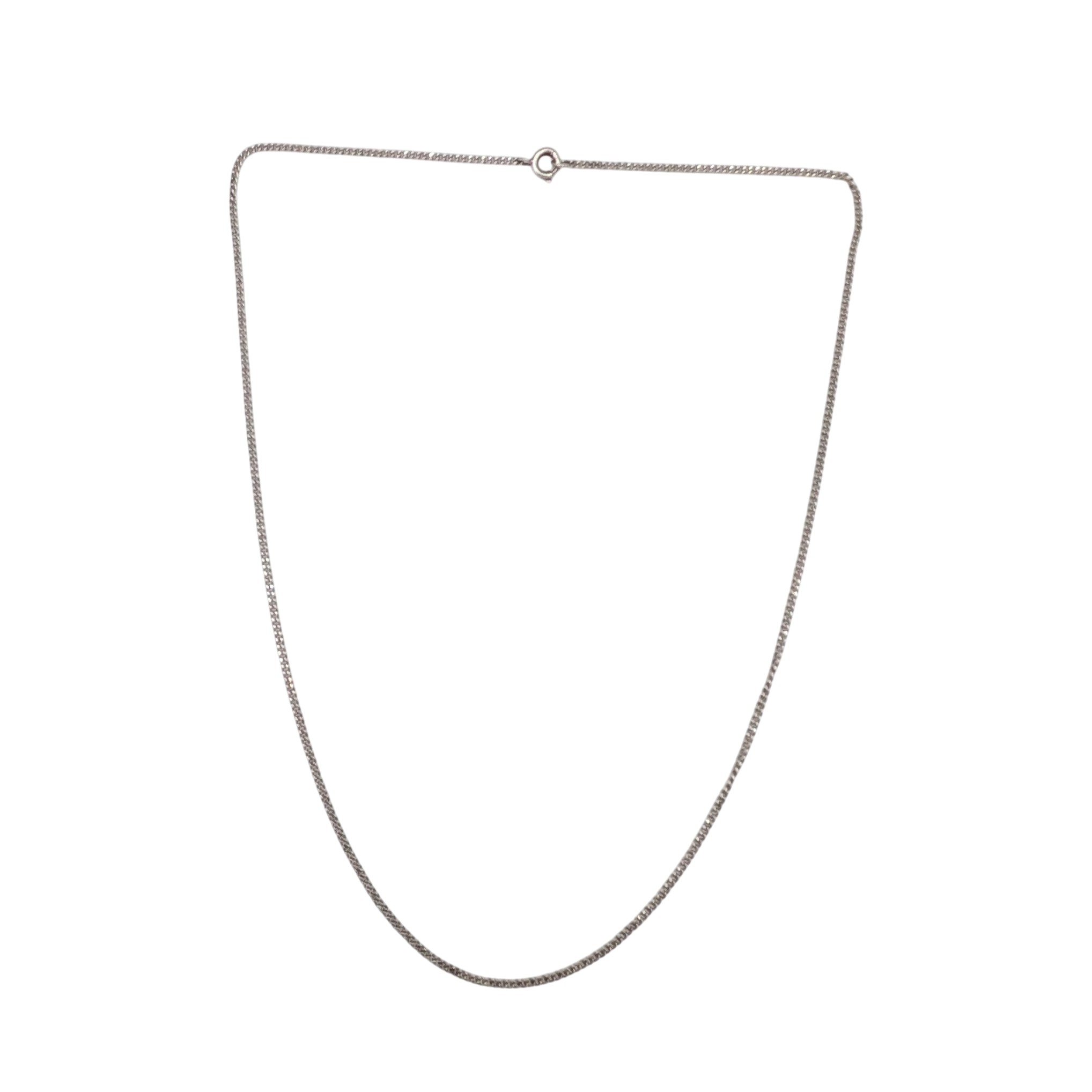 Sterling Silver Curb Chain Necklace