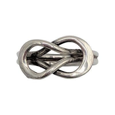 Sterling Silver Infinity Ring Size 9. Sterling Silver Infinity Ring. Size 9. Signed 925. 9.3g