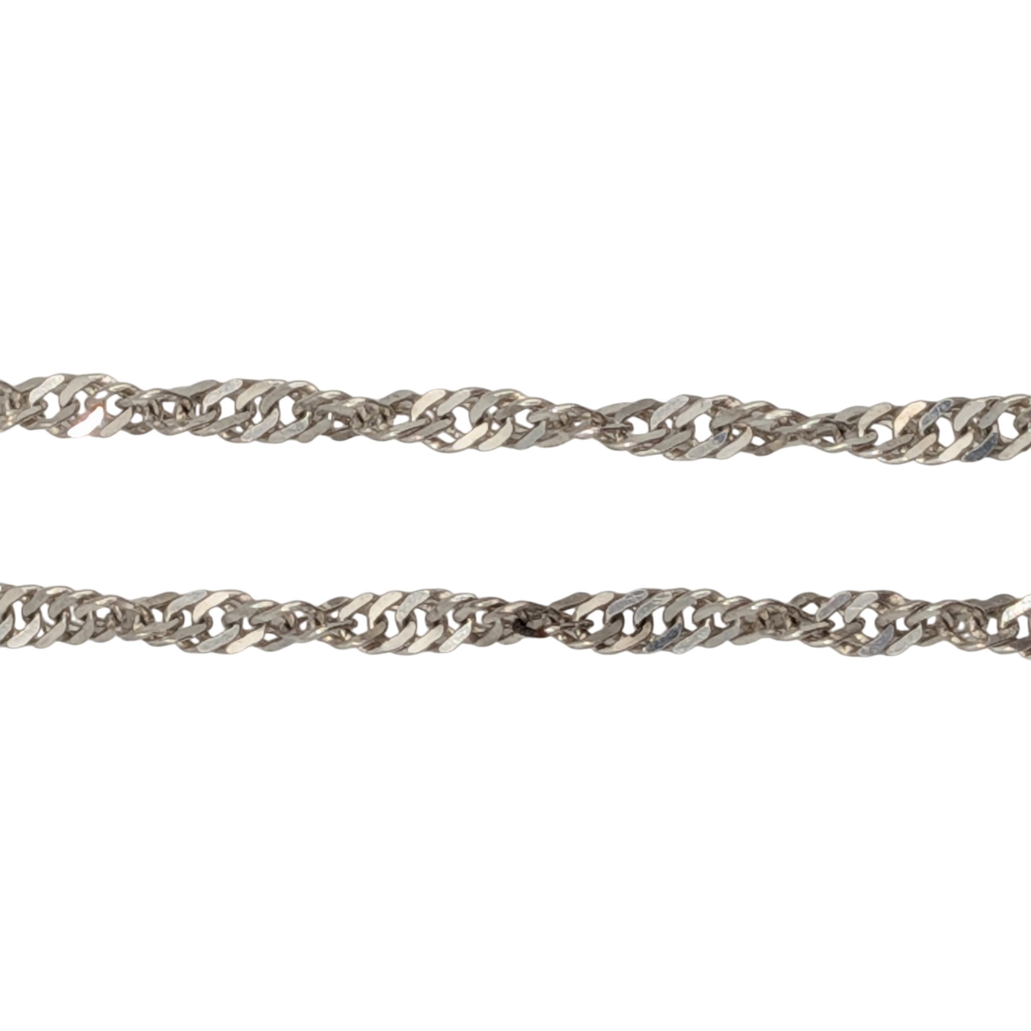 Italy Sterling Silver Twisted Herringbone Bracelet