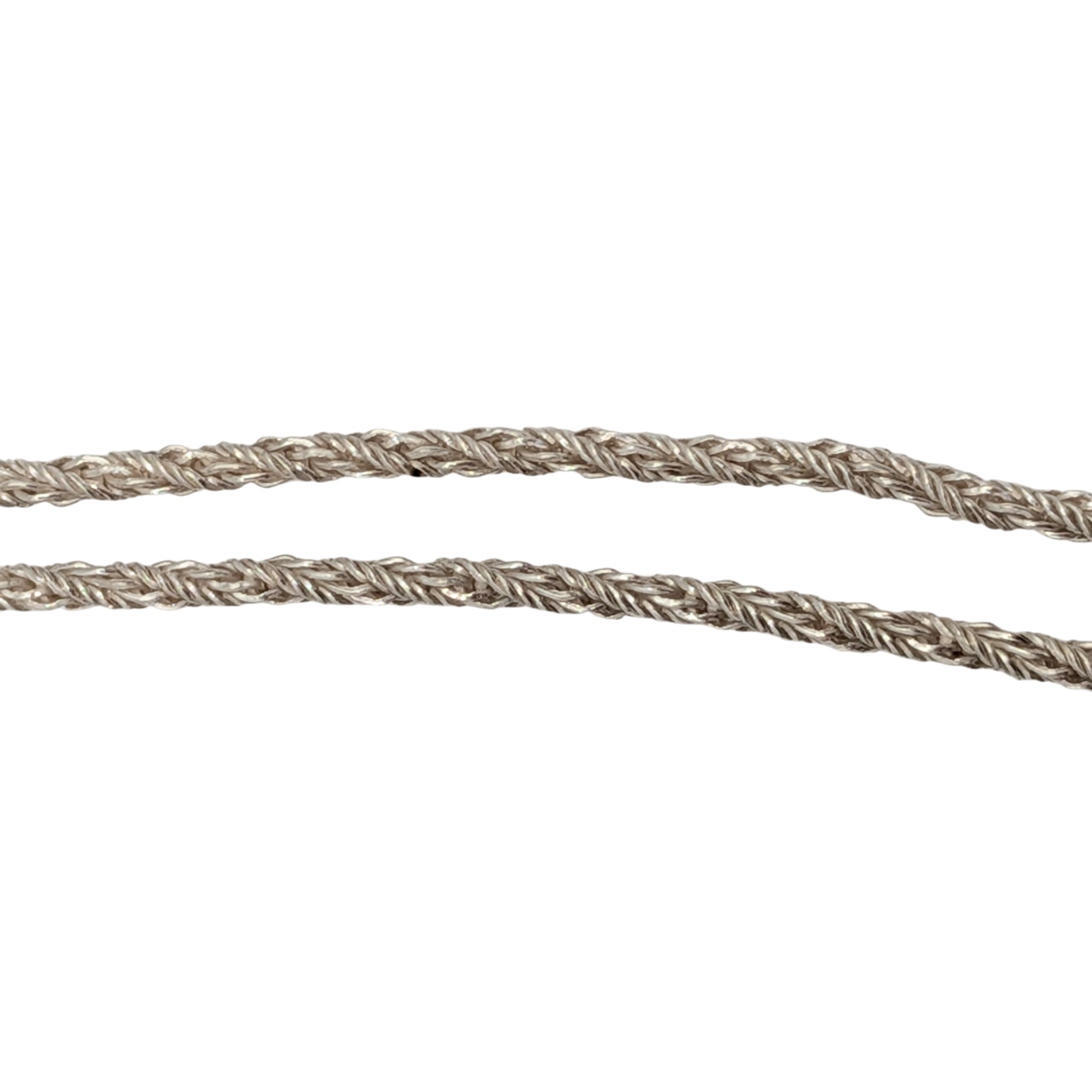 Italy Sterling Silver Rope Chain Bracelet