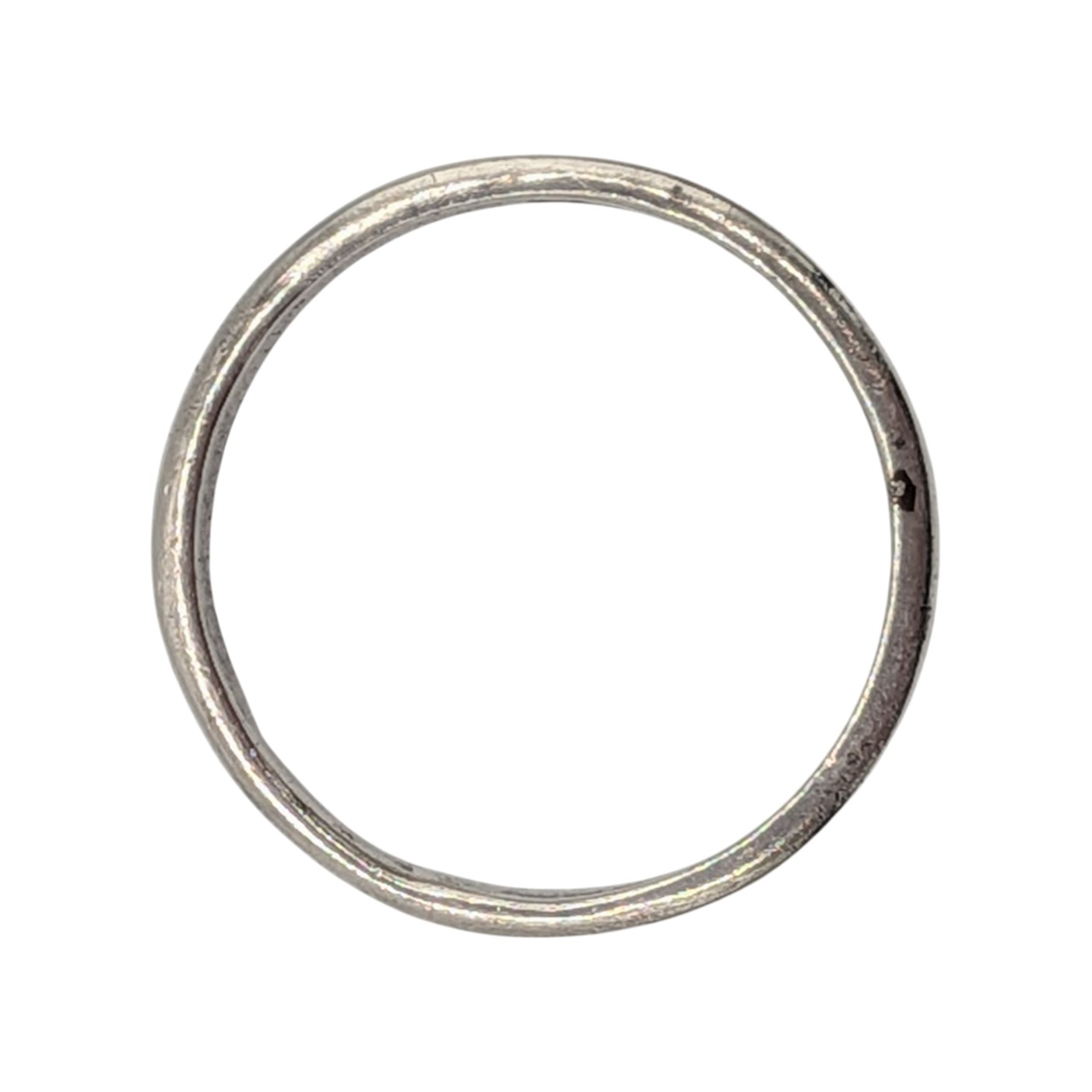 Sterling Silver Polished Band Ring Size 8.75