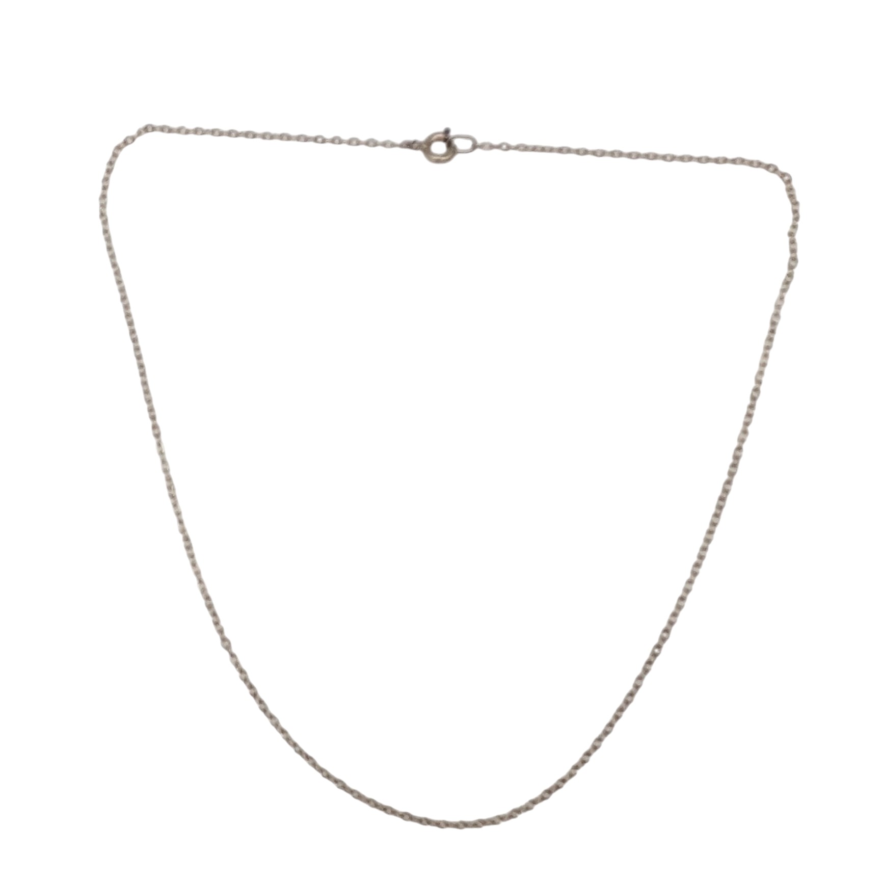 Sterling Silver Cable Chain Necklace