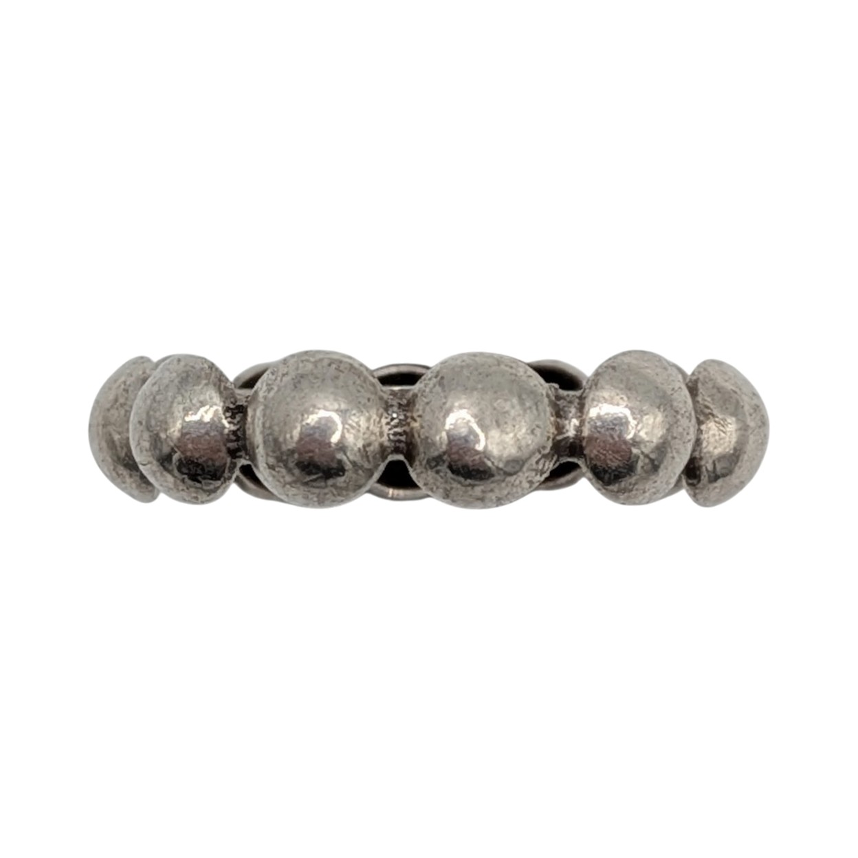 Sterling Silver Multi Ball Ring Size 8.75