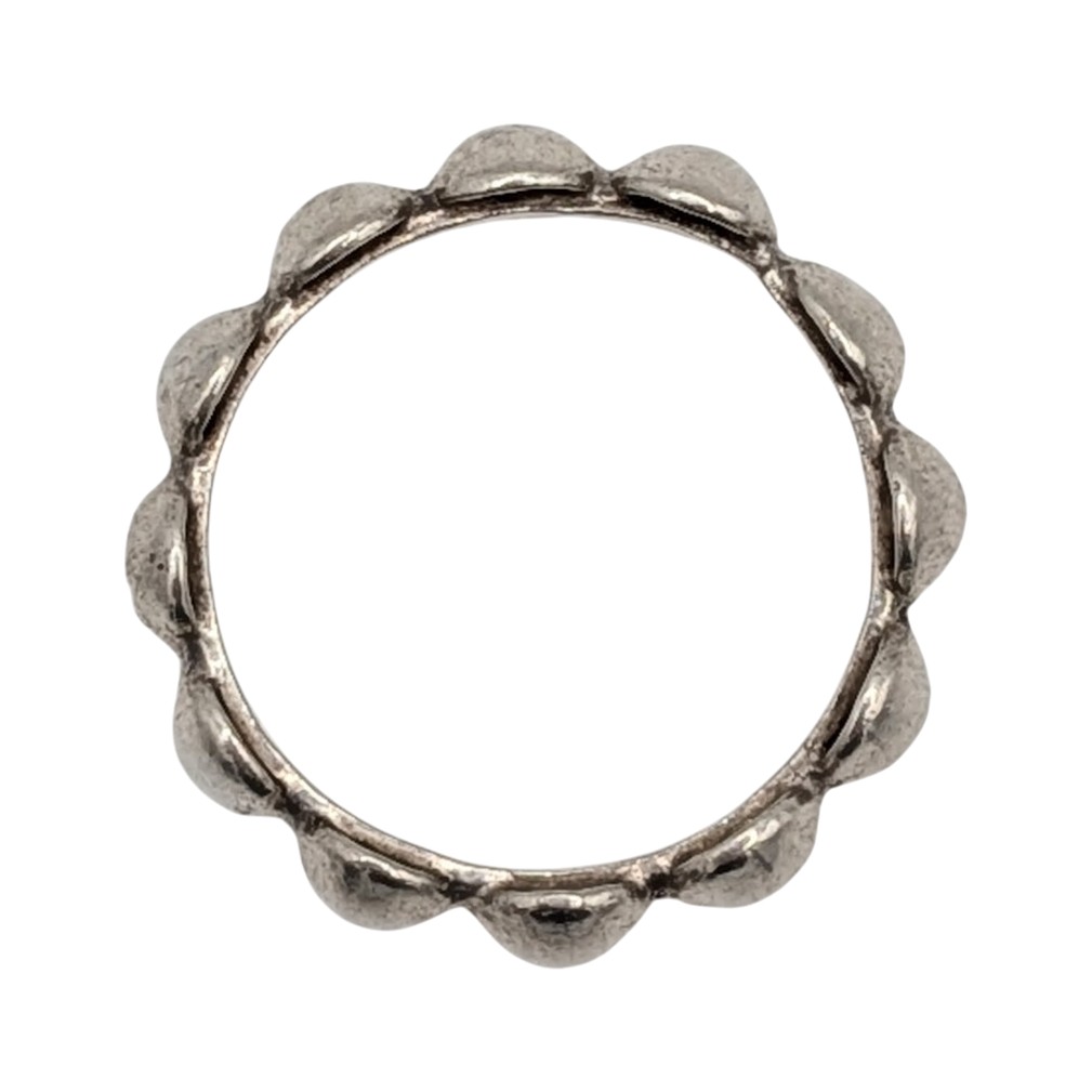 Sterling Silver Multi Ball Ring Size 8.75