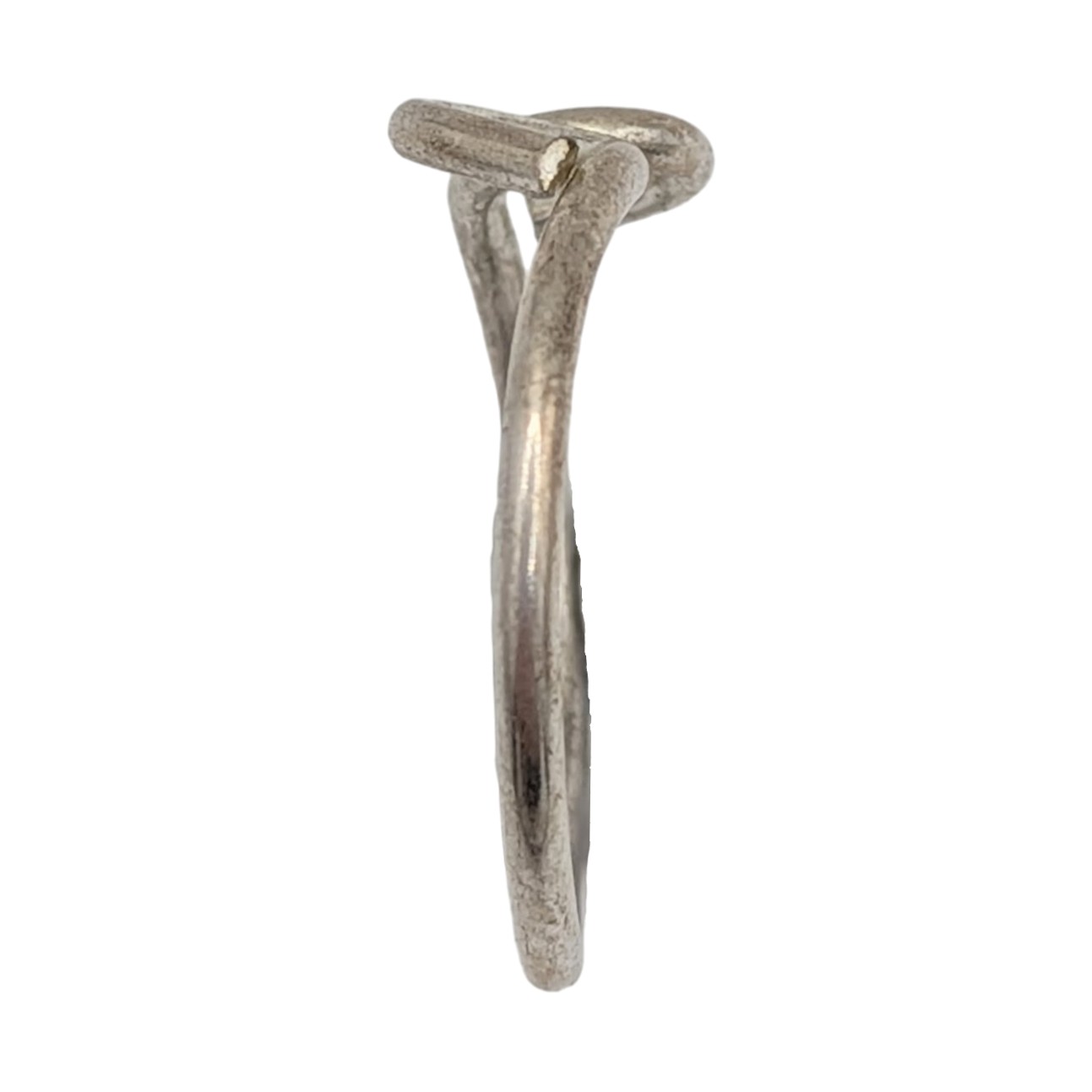 Sterling Silver Petite Twist Toe Ring Size 3.5