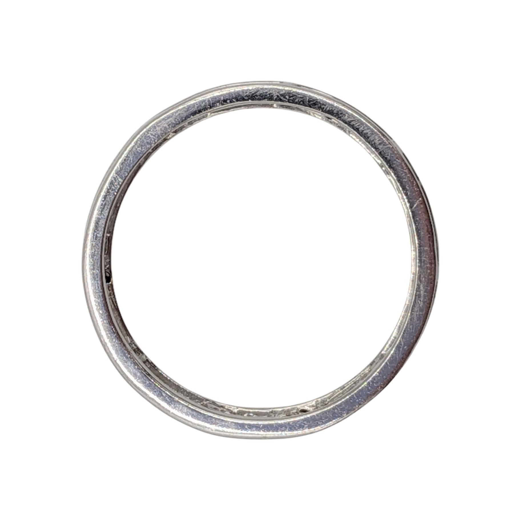 Sterling Silver Micro Pave Diamond Halo Slide Pendant