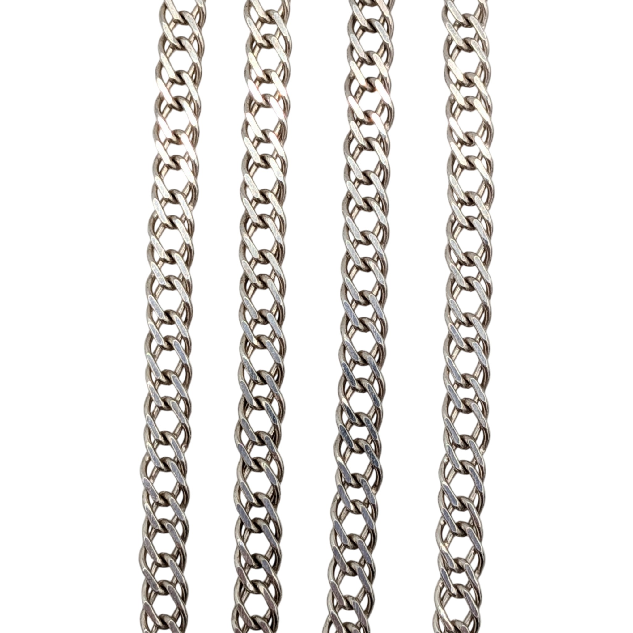 Milor Italy Sterling Silver Curb Chain Necklace