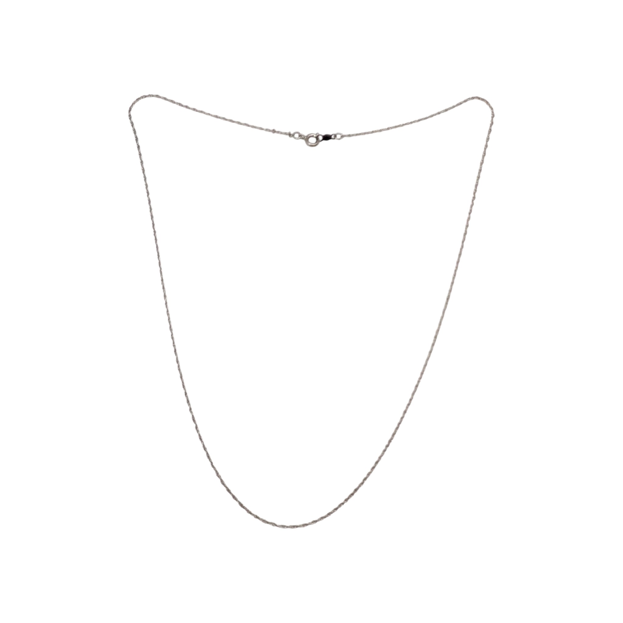 Sterling Silver Twisted Curb Chain