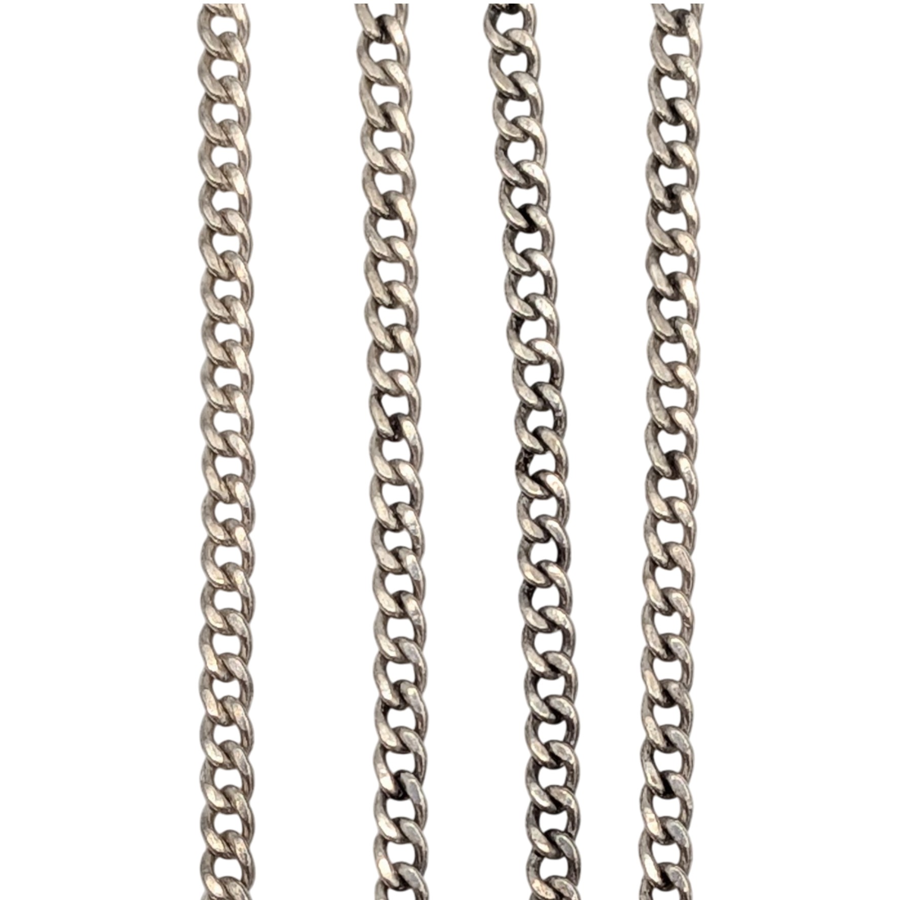 Sterling Silver Curb Chain Necklace