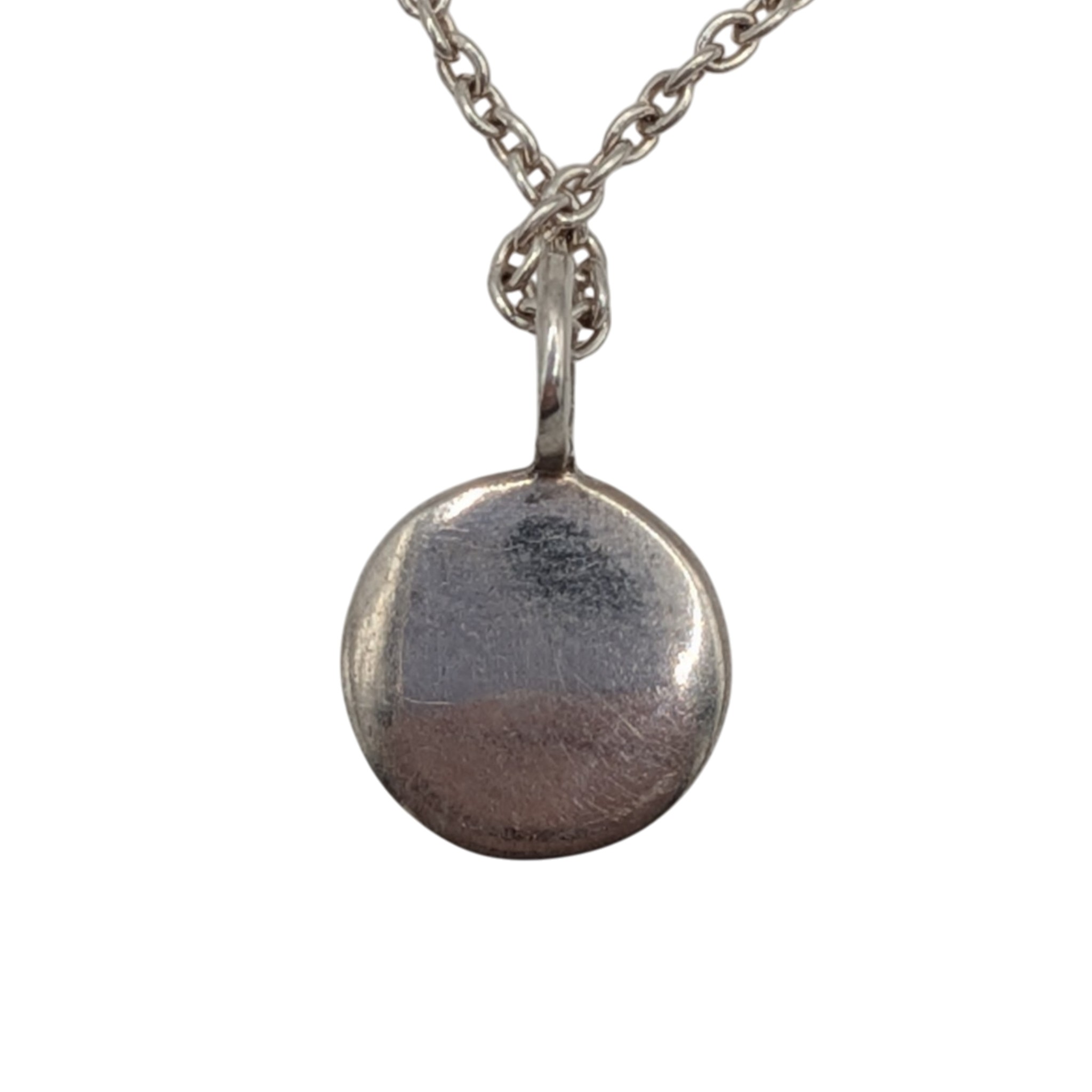 Sterling Silver Initial D Pendant