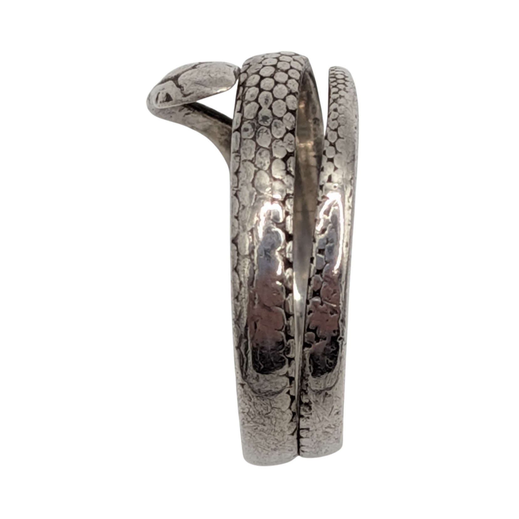 Sterling Silver Wrap Snake Ring Size 8.25