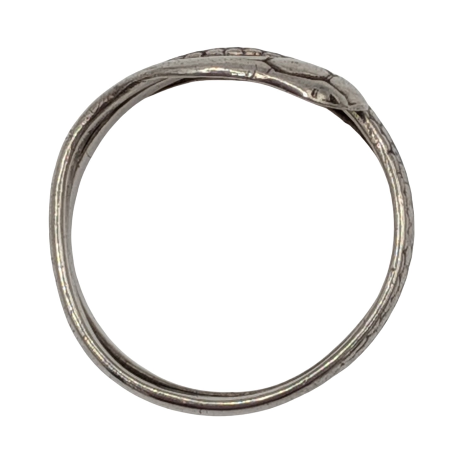 Sterling Silver Wrap Snake Ring Size 8.25