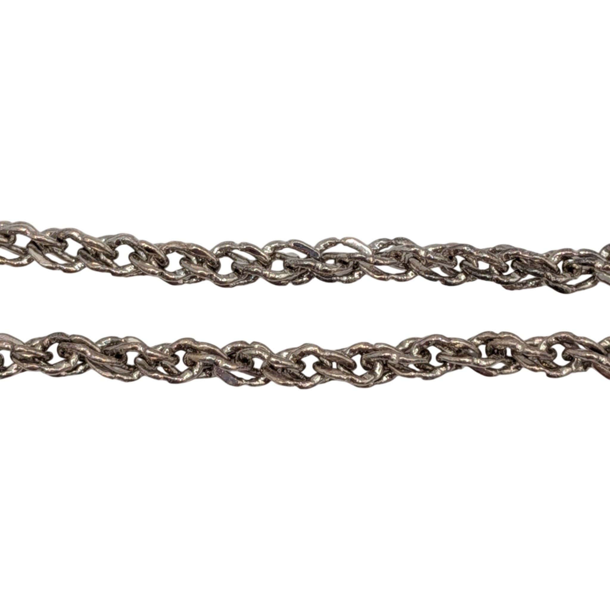 Sterling Silver Spiga Chain Bracelet