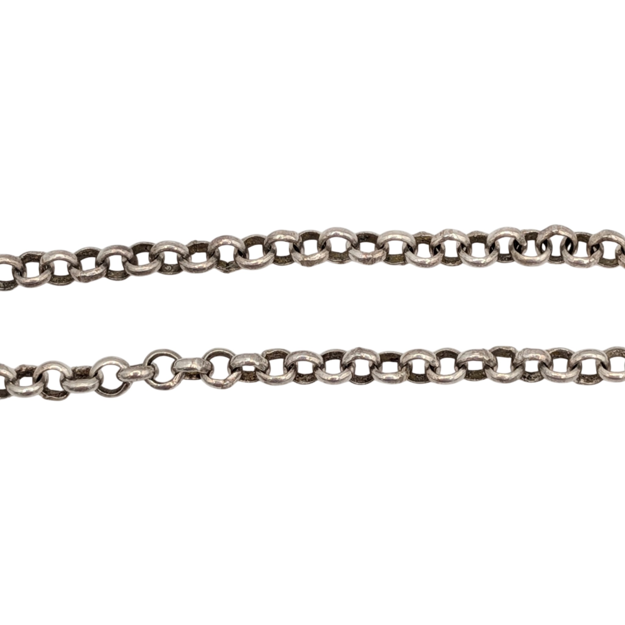 Italy Sterling Silver Cable Chain Bracelet