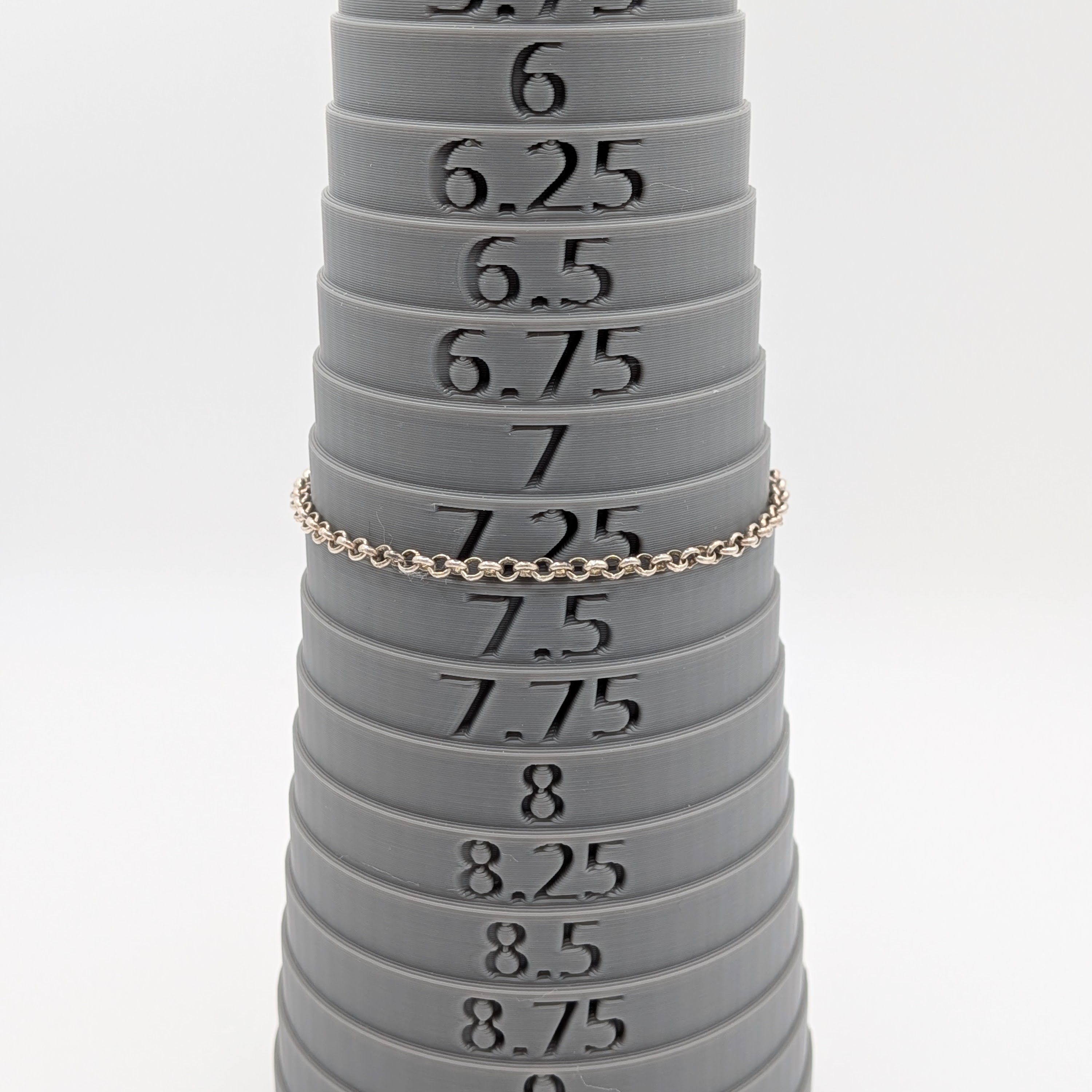 Italy Sterling Silver Cable Chain Bracelet