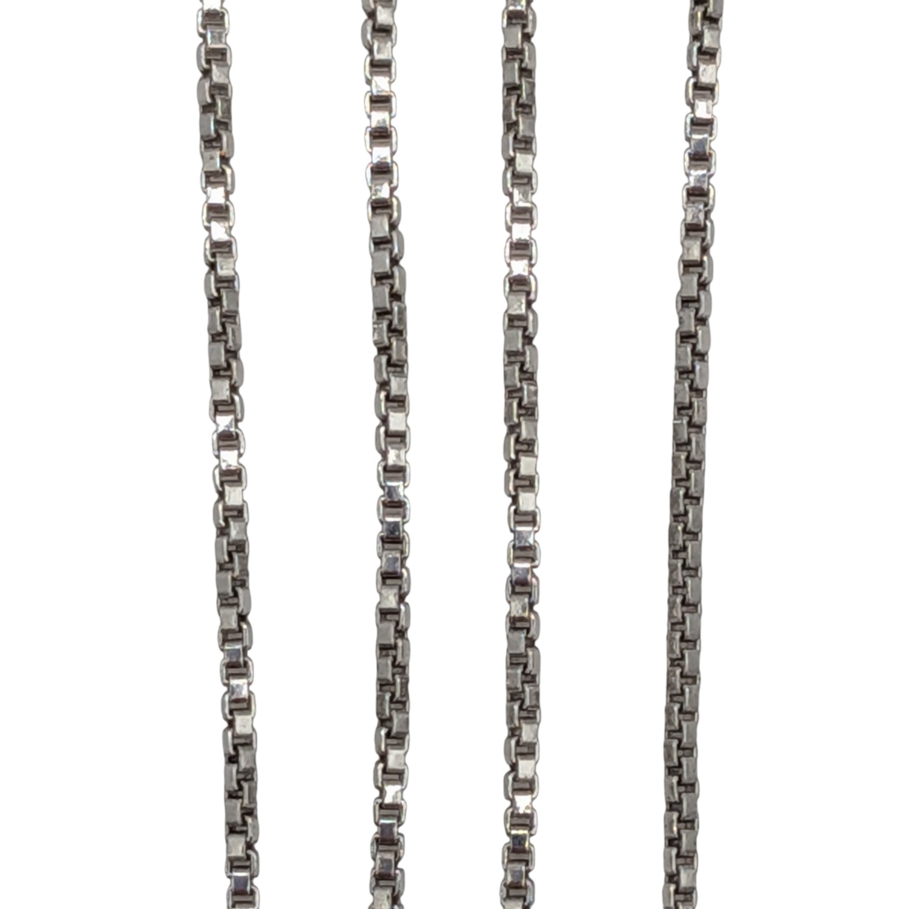 Ross Simons Italy Sterling Silver Box Chain Necklace