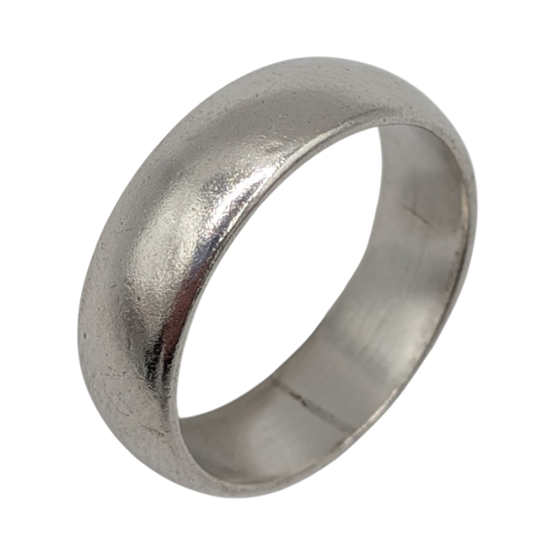 Sterling Silver Polished Band Ring Size 5