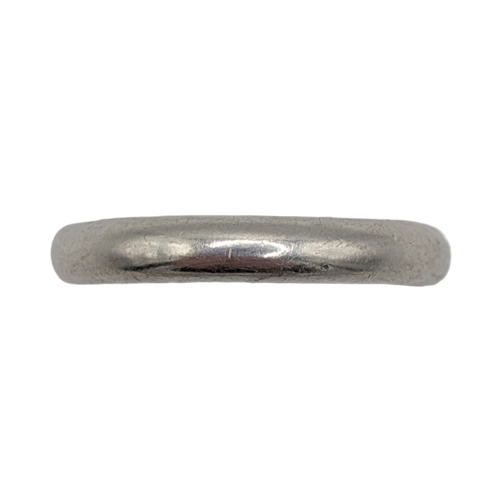 Signed Sterling Silver Internally Stamped Band Ring Size 7.25