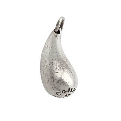Tiffany & Co. Elsa Peretti Sterling Bean Pendant. Tiffany & Co. Elsa Peretti Sterling Teardrop 