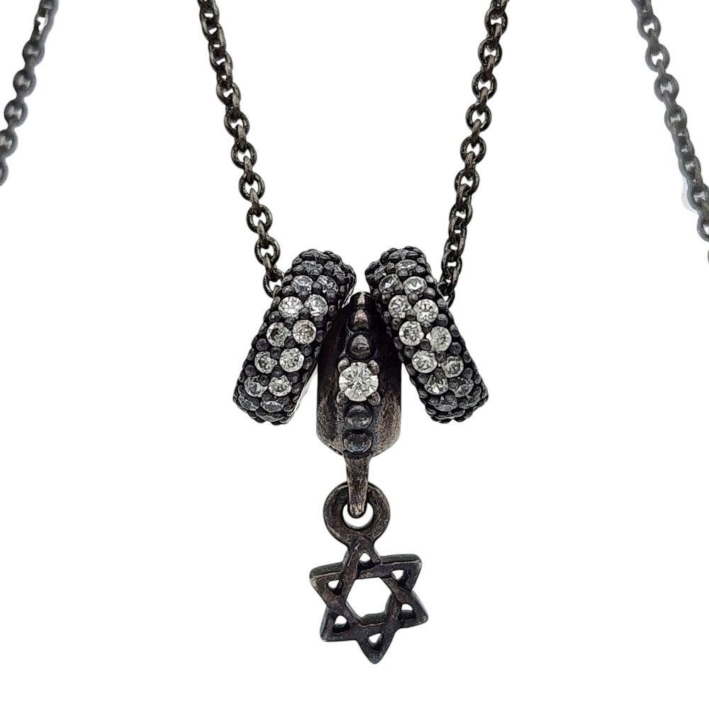 Lot 228: Pandora Sterling Charm Chain Necklace