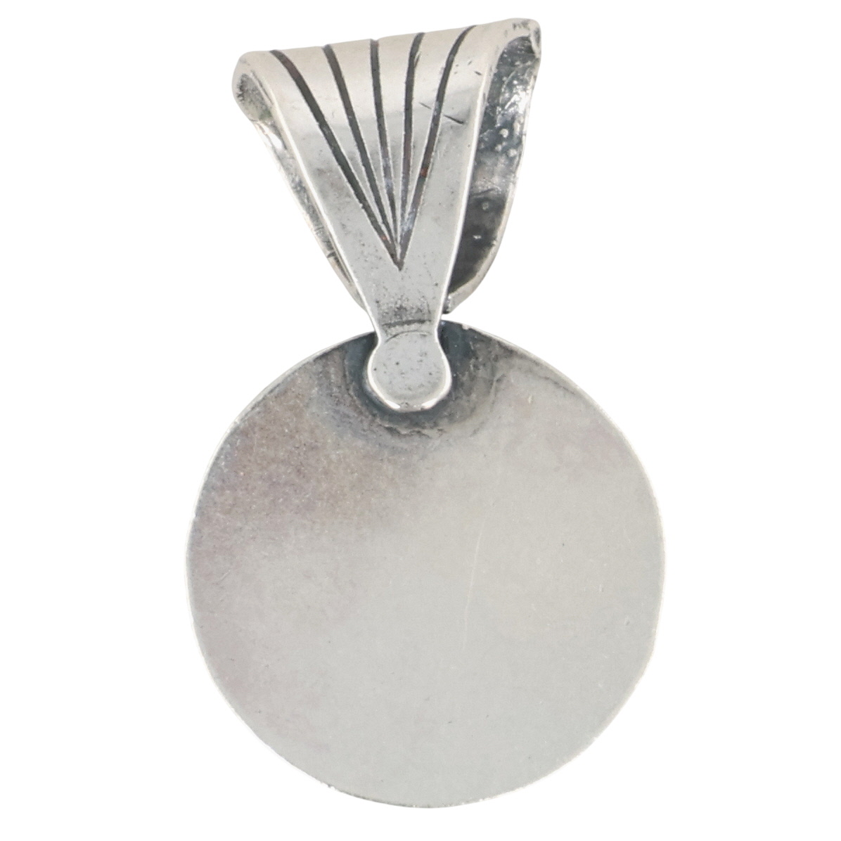 Sharon McCarthy Navajo Sterling Sonoran Gold Turquoise Pendant