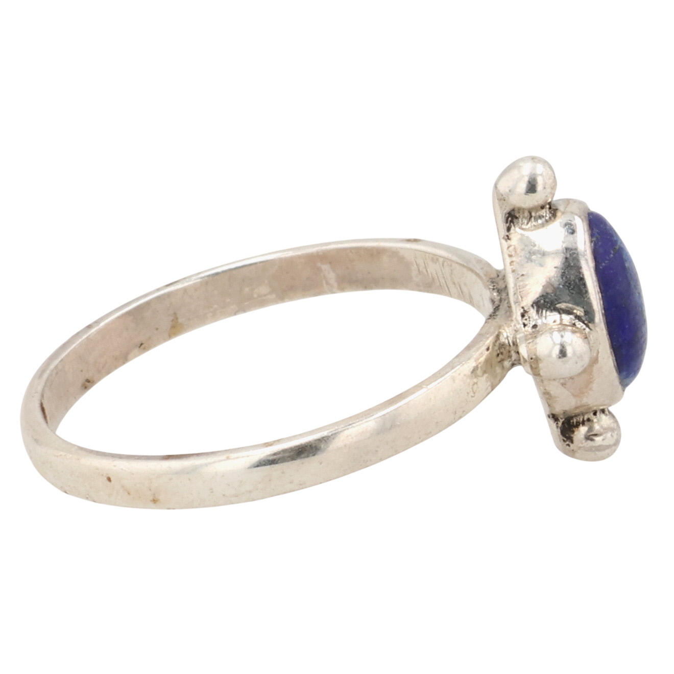 Navajo Sterling Sodalite Ring Sz 5