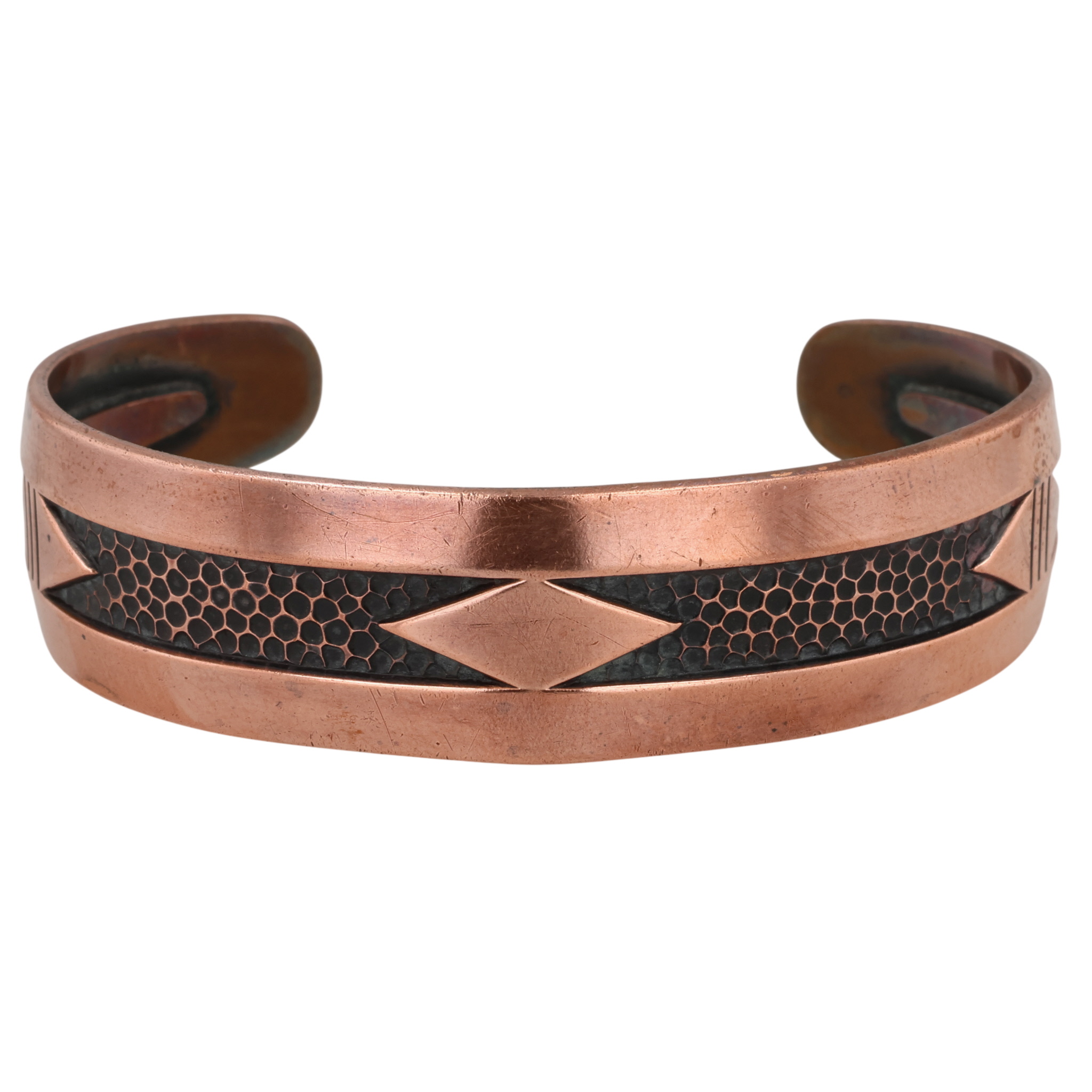 Navajo Copper Cuff Bracelet