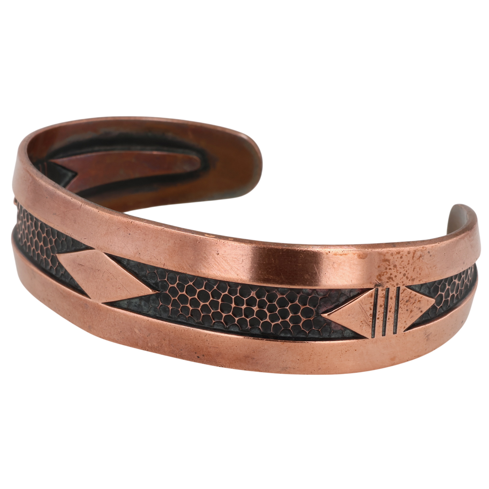 Navajo Copper Cuff Bracelet
