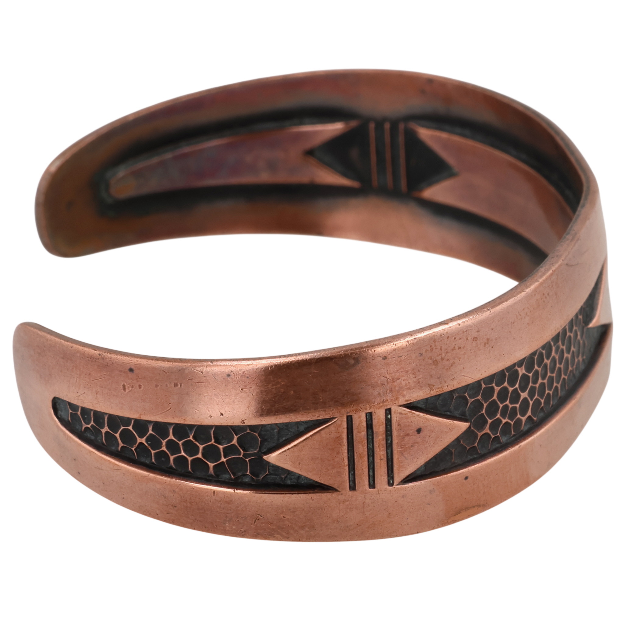 Navajo Copper Cuff Bracelet