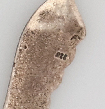 Southwest Sterling Feather Dangle Necklace