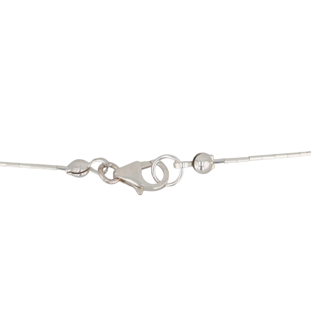 Southwest Sterling Multi-Stone Lariat Necklace