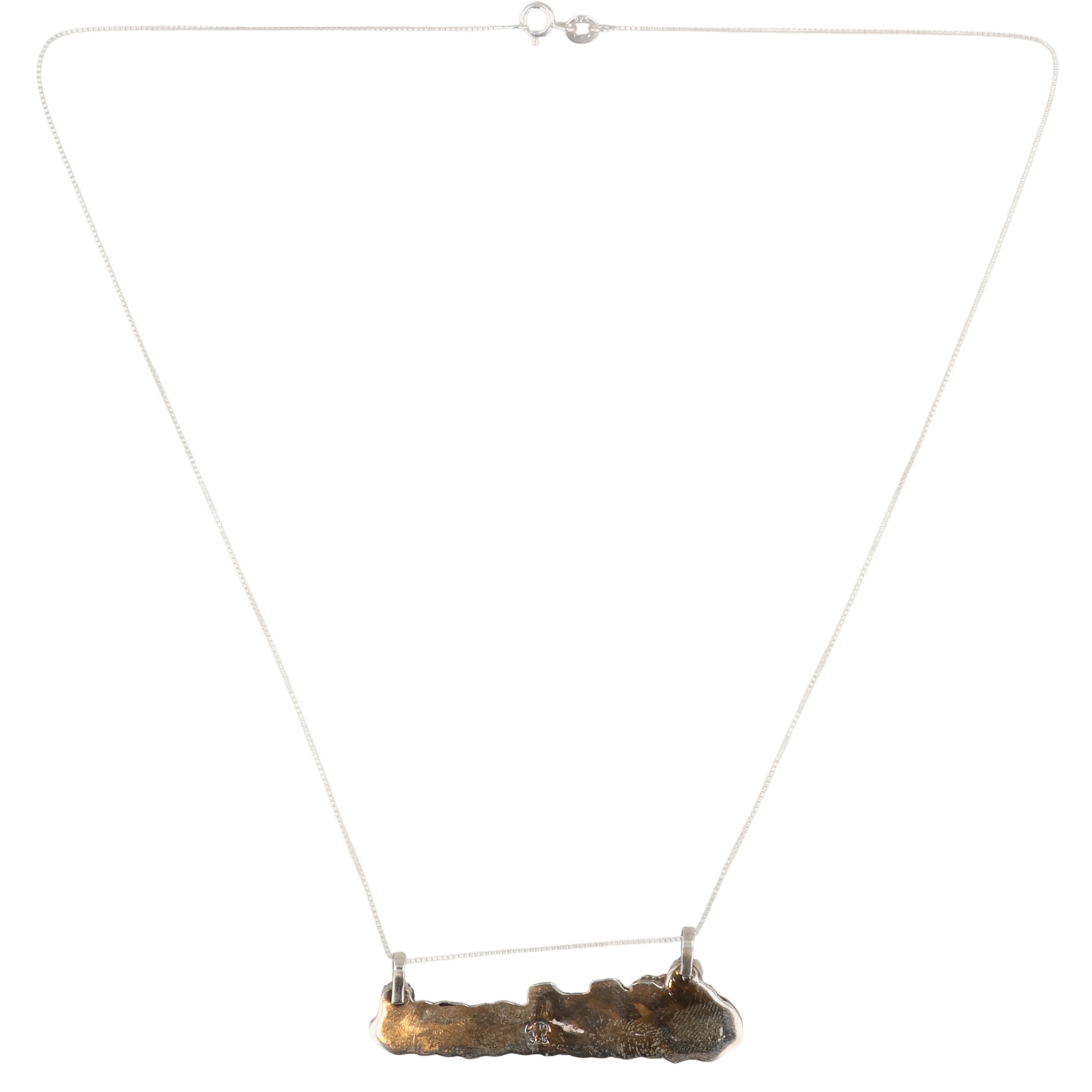 Myra Benally Navajo Sterling Kingman Turquoise Necklace