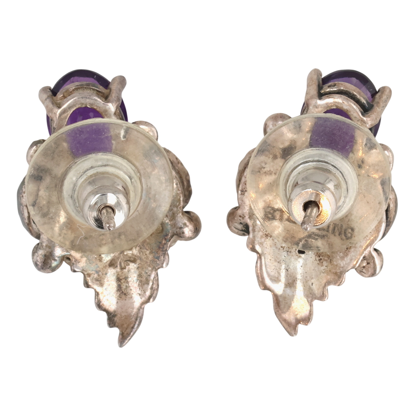 First American Traders Sterling Multi-Stone Earrings