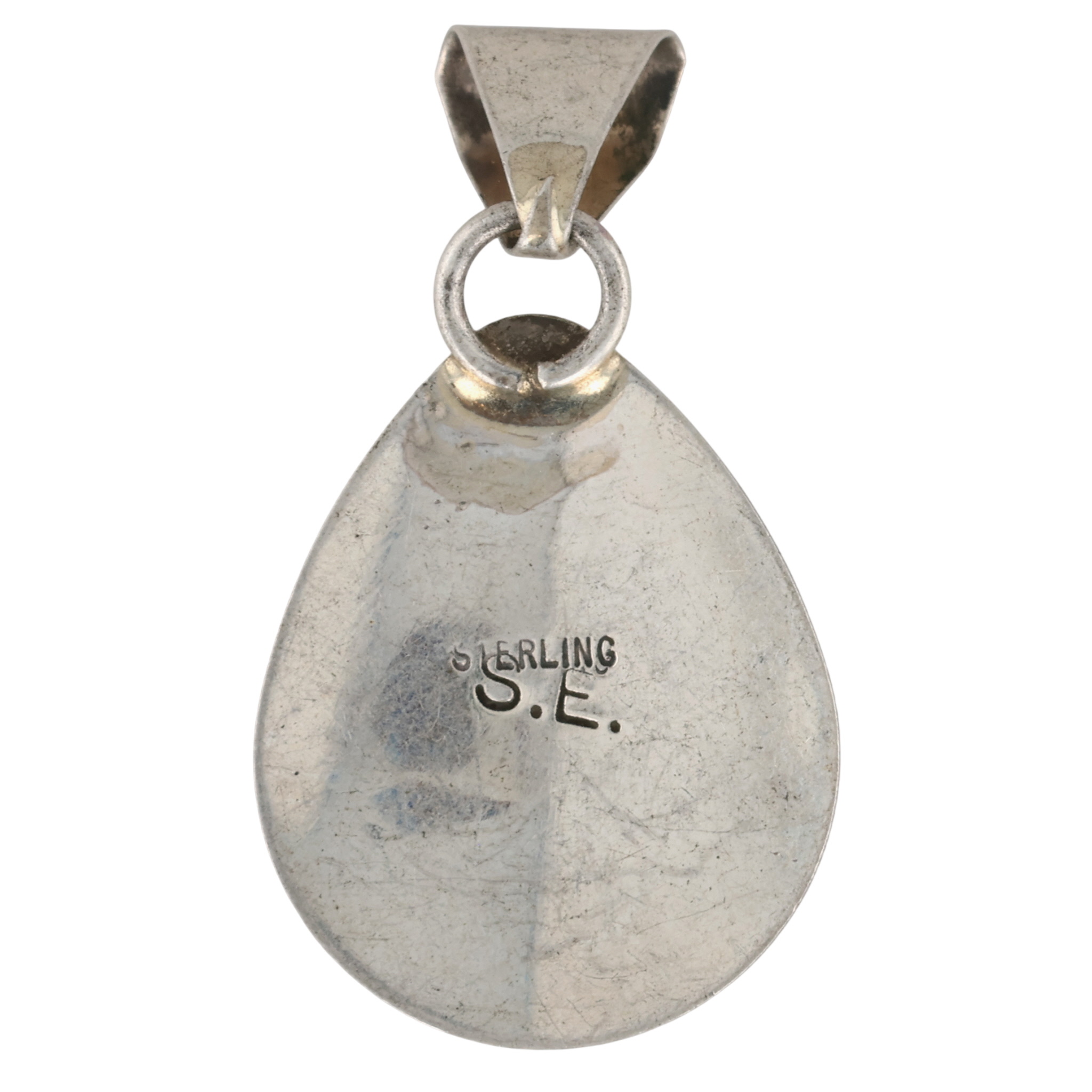 Sensa Eustace Zuni Sterling Hematite Pendant