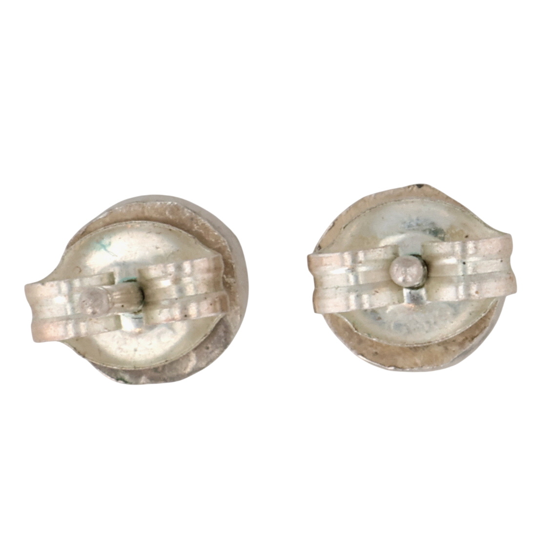 Zuni Sterling Multi-Stone Inlay Sunface Earrings