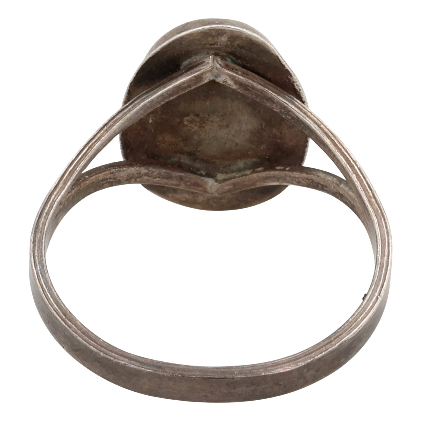 Navajo Sterling Pink Conch Ring Sz 7.25